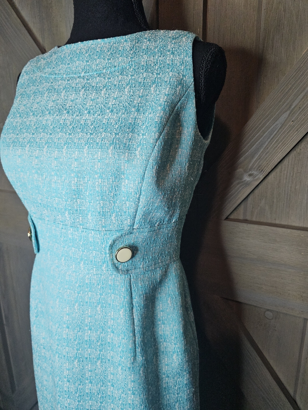 Tahari Arthur Levine Dress sz 4P - Picture 2 of 5